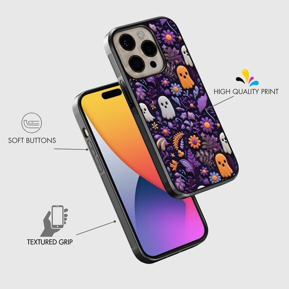 Halloween Phone Cover – iPhone 16, 15 Pro, Galaxy S25, S24, S24 Ultra, Pixel 9 - Picture 7 of 9